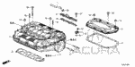 118575G0A00 - Engine: TUBE, PCV (B) for Acura Image
