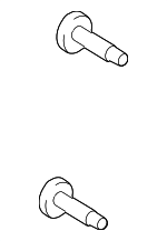 1249304101 - Body: Door Trim Panel Screw for Genesis: G80, GV80, GV80 Coupe | Hyundai: Accent, Elantra, Elantra GT, Genesis, Ioniq 6, Santa Fe, Santa Fe Sport, Santa Fe XL, Sonata, Tucson Image