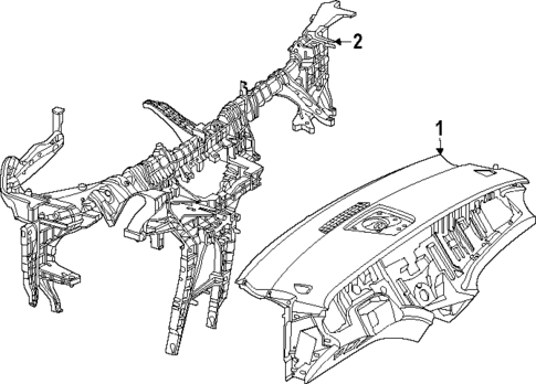 Instrument Panel for 2023 Mercedes-Benz EQE AMG #0