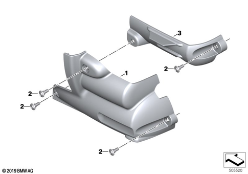Housing with Cover for 2024 BMW-Motorrad R 18 Transcontinental #1