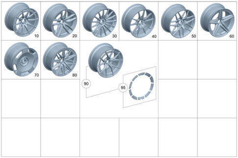 Wheels for 2024 Mercedes-Benz AMG&reg; GT 53 #0