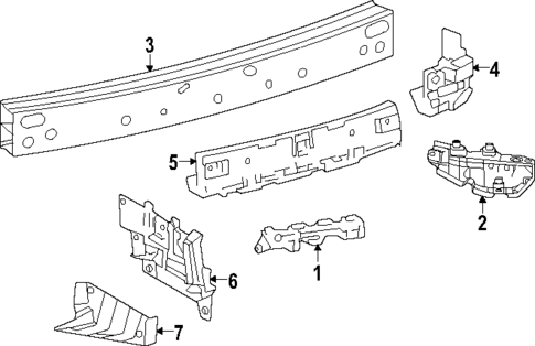 Bumper & Components - Rear for 2024 Toyota Crown #0