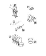 4755293AA - Wheels: With Collar Stud for Mopar Image