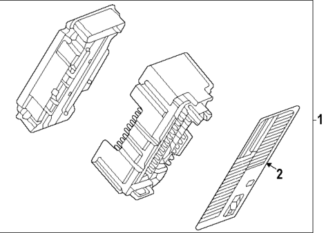 Fuse & Relay for 2025 Chevrolet Blazer EV #1