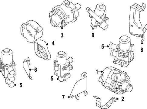 Water Pump for 2020 Mini Cooper #0