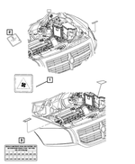 68202139AA - Labels: Fan Caution Label for Mopar Image