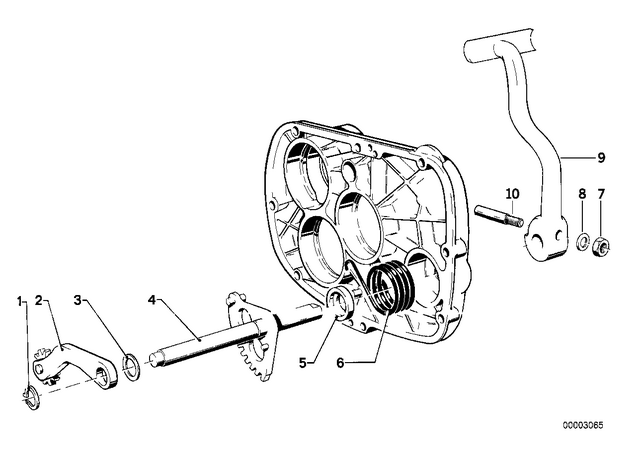 23511056124 - : Screw                     for BMW-Motorrad Image