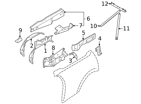 Inner Structure for 2005 Mini Cooper #0