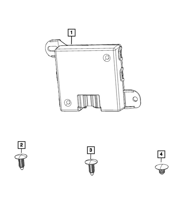 68341437AF - Electrical: Auxiliary Lighting Module for Jeep: Grand Cherokee, Grand Cherokee L, Grand Wagoneer, Wagoneer Image
