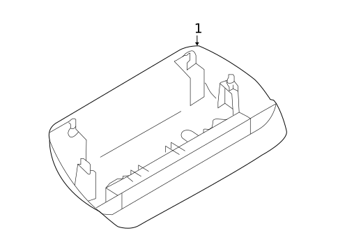 High Mounted Stop Lamp for 2025 Nissan Kicks Play #0