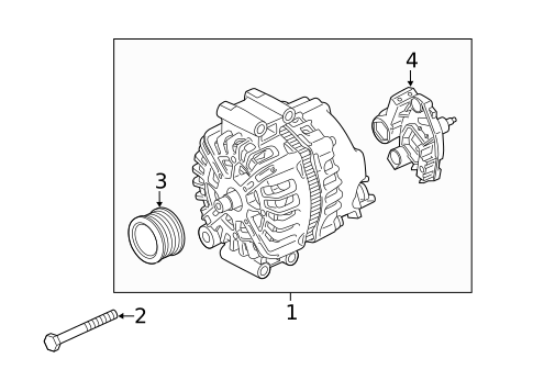 Alternator for 2018 BMW 650i xDrive #1