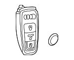 4N0959754AQTKE - : Genuine Audi Keyless Entry Transmitter 4N0959754AQTKE OEM – e-tron / Q8 Remote for Audi: e-tron GT, e-tron Quattro, e-tron Sportback, Q8 e-tron, Q8 e-tron Sportback, S e-tron GT Image