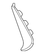 2068852902 - Body: Side Trim for Mercedes-Benz: C 300, C 43 AMG&amp;reg;, C 63 AMG&amp;reg; S E Performance Image image