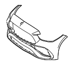 2068851905649999 - Body: Bumper Cover for Mercedes-Benz: C 43 AMG&amp;reg; Image image