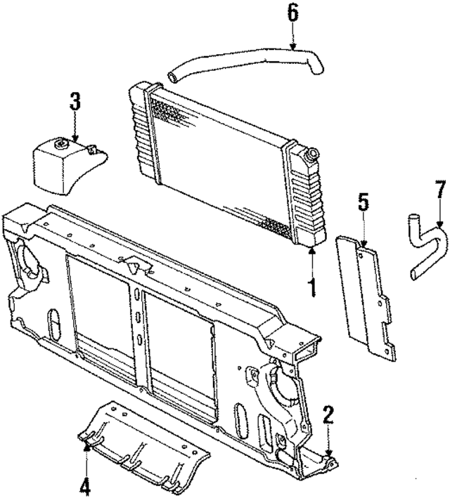 12541305 - Cooling System: Recovery Tank for GM Image