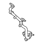 LR121755 - Cooling System: Connector Pipe for Land-Rover Image