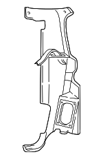 4L5Z10278D12AAB - Body: Corner Trim for Ford: Ranger Image
