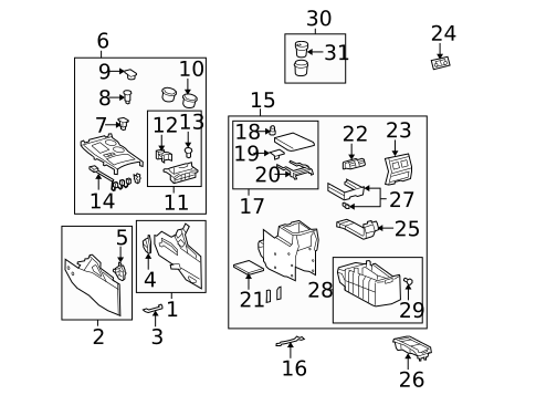 Ducts for 2010 Toyota Highlander #1