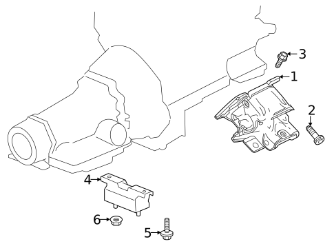 Engine & Trans Mounting for 2025 Chevrolet Silverado 2500 HD #2