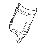 68271573AA - Exhaust: Heat Shield for Chrysler: 200 | Jeep: Cherokee, Compass Image