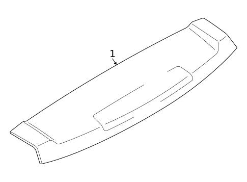 Spoiler for 2004 Land Rover Range Rover #0