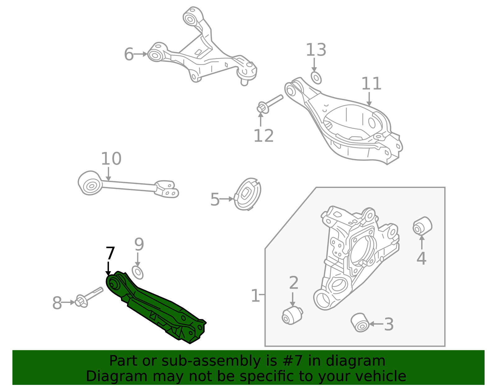 4117A071 - Link Rod 2022-2025 Mitsubishi Outlander | Official