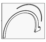 7560230121 - : Finish Molding for Toyota: Crown Image