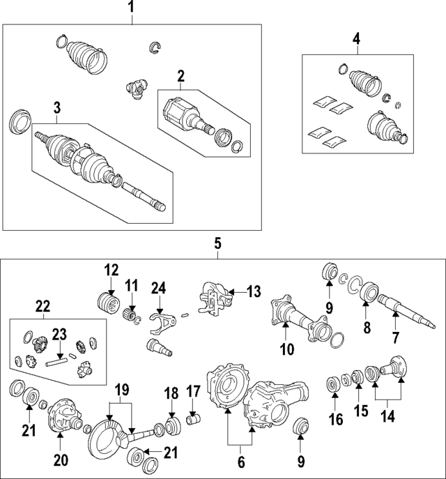 4134234020 - : Pinion Shaft for Toyota Image