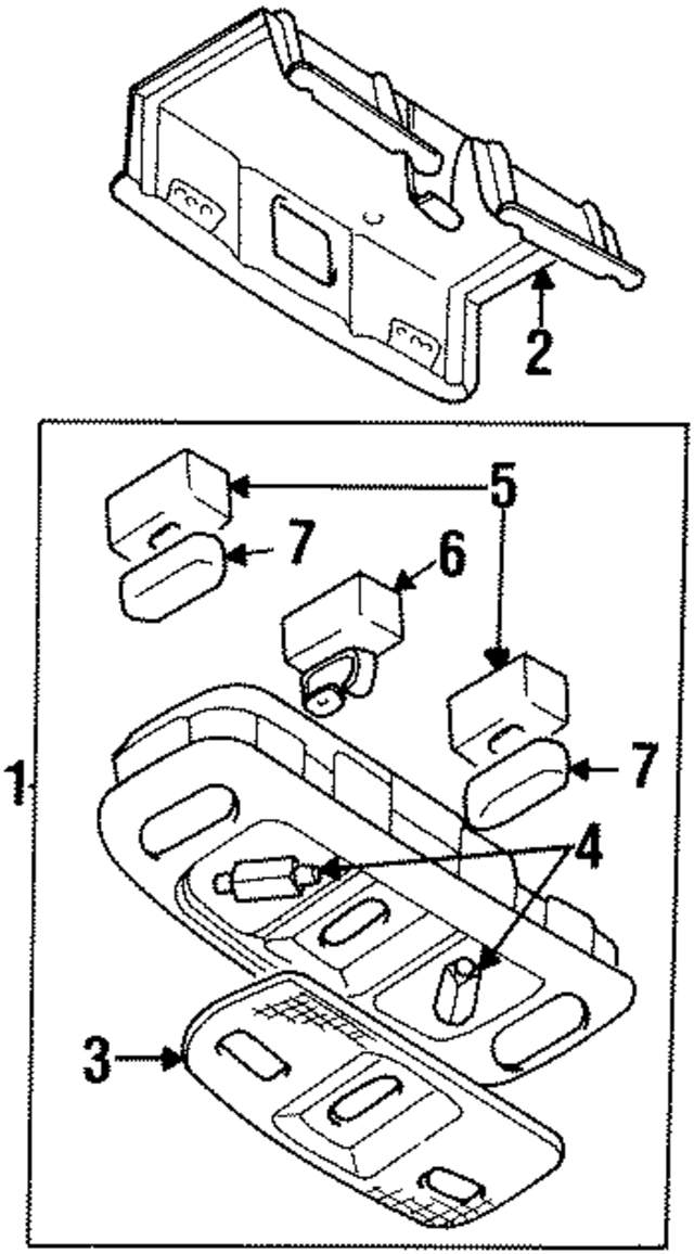 MR757864 - Electrical: Dome Light for Mopar Image