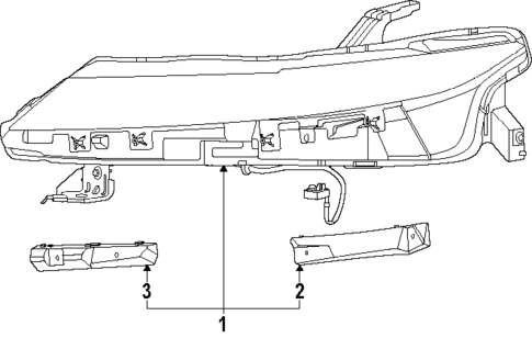 Headlamp Components for 2025 Nissan Murano #0