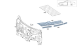 1776828801 - Panelling: Dampening, Firewall for Mercedes-Benz: 180A, 220a, A220, CLA250, CLA35 AMG, CLA45 AMG, CLA45 AMG S Image