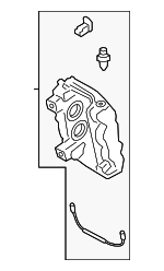 992615123AT - : Disc Brake Caliper for Porsche: 911 Image