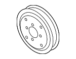 PAB121031 - Cooling System: Engine Water Pump Pulley for Porsche: Panamera Image