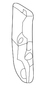 64321TBGA00ZZ - Body: Side Extension for Honda: Civic Image