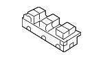 93571G3000PMP - Body: Window Switch for Hyundai: Elantra GT Image
