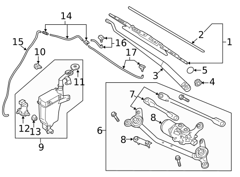 Wipers for 2014 Nissan Versa #0