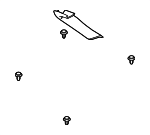 LR030023 - : Side Trim for Land-Rover Image