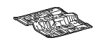 5811135151 - : Front Floor Pan for Toyota Image