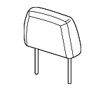 88995673 - Body: Headrest for Pontiac: Grand Prix Image