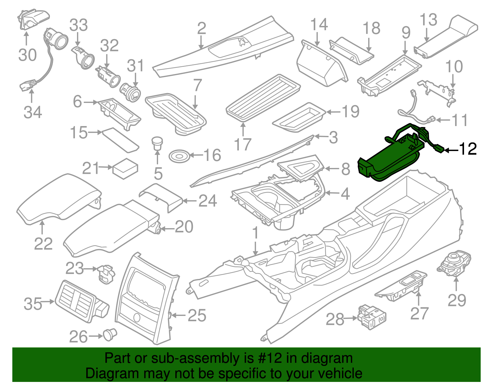 Cradle - BMW (84109220652)