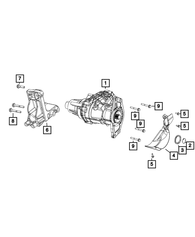 6511598AA - Power Transfer Unit: Hex Flange Head Bolt for MOPAR Image