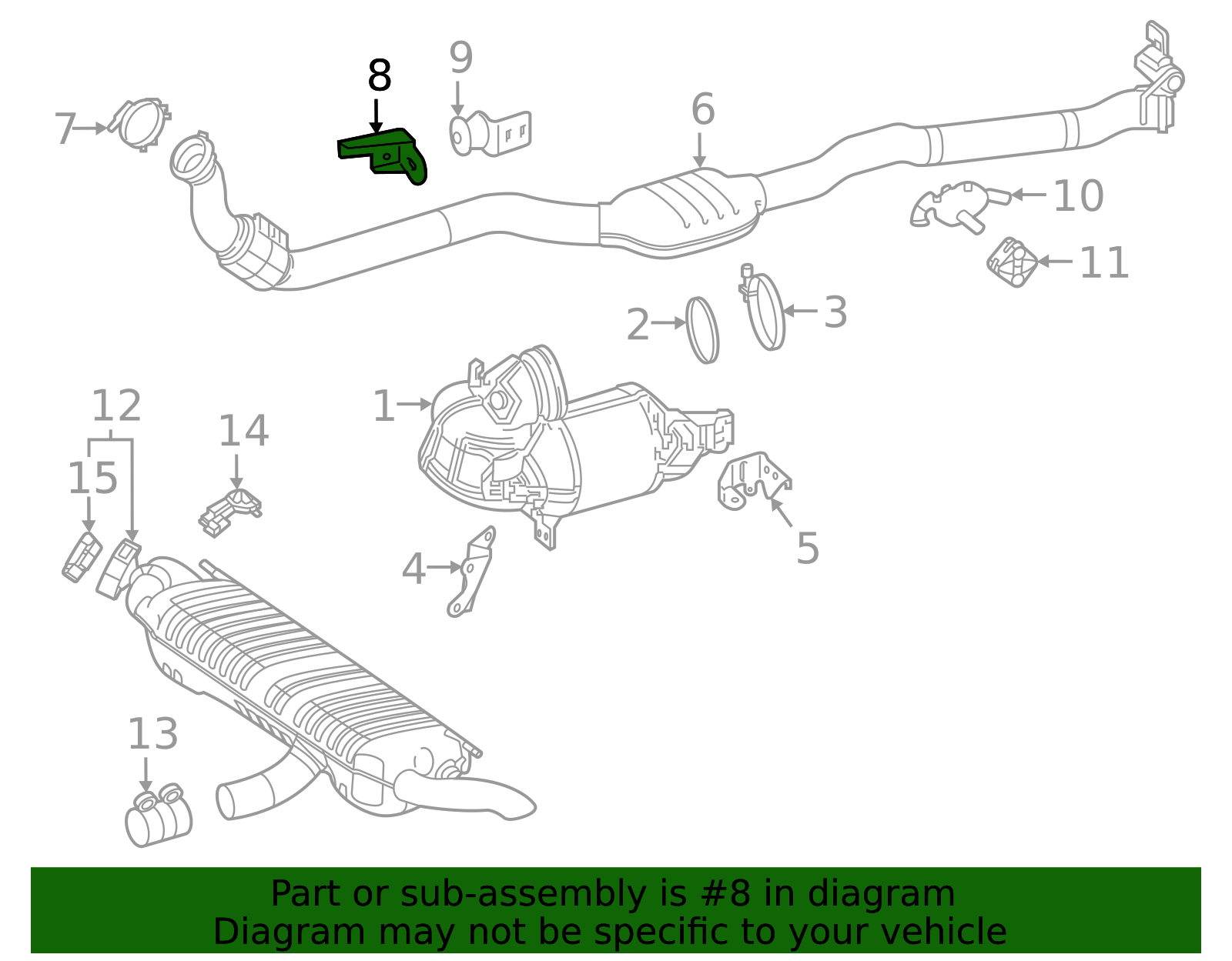 167-492-17-00 - High-Quality Muffler & Pipe Front Bracket for ...