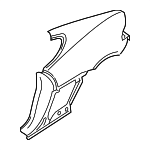 982809086CYGRV - Body: Quarter Panel for Porsche: 718 Cayman Image
