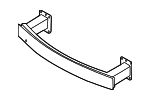 9J1805241C - Body: Bumper Impact Bar for Porsche Image