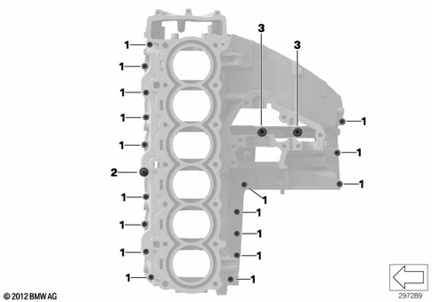 Engine Block for 2011 BMW-Motorrad K 1600 GT #2