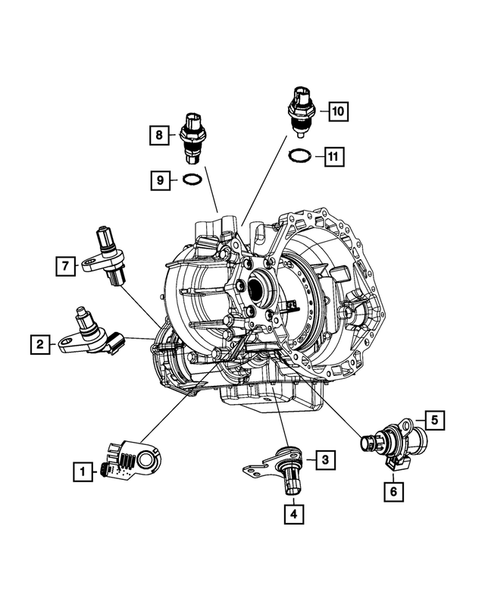 Sensors for 2018 Dodge Journey #3