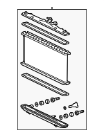 160410P260 - Belts &amp; Cooling: Radiator for Toyota Image