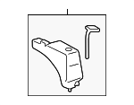 164700P040 - Cooling System: Reservoir Tank for Toyota: Sienna Image