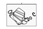 13718656981 - Engine: Resonator Assembly for BMW Image