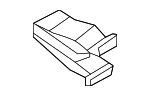 847472L000 - Body: Wheel Opening Molding Clip for Hyundai Image